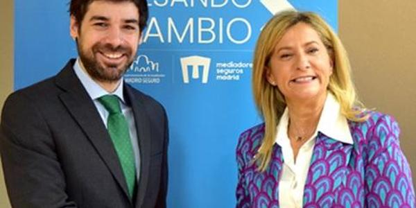 El Colegio de Mediadores de Seguros de Madrid y Caser estrechan sinergias en 2023